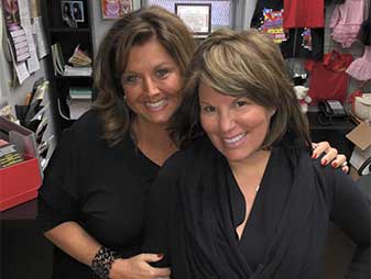 Abby Lee and Annette Vallone at Landrum 2015 Queens NY
